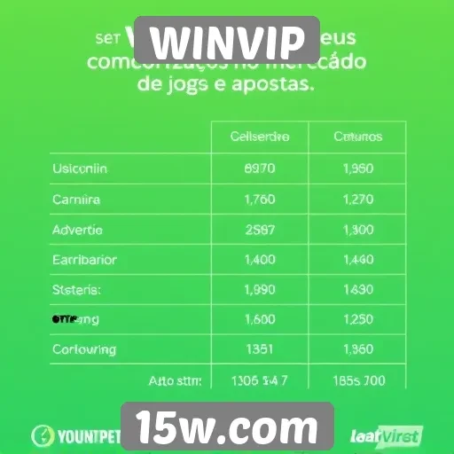 Desempenho de WINVIP em comparação com concorrentes